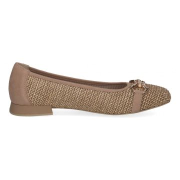 Caprice Ballet Pump 311 Bark Comb