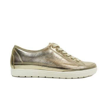 Caprice Lace-Up Trainer 959 Platin Metal 6