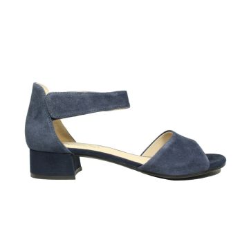 Caprice Heeled Sandal 857 Ocean Suede