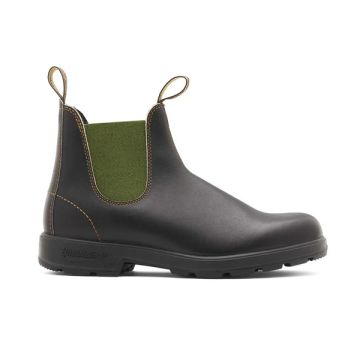 Blundstone 519 Leather Boots Brown/Olive 6