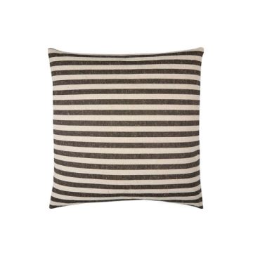 Chalk Frank Giant Cushion Heavy Cotton Linen - Coffee/Cream
