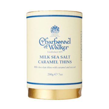 Charbonnel et Walker Milk Sea Salt Caramel Thins 200g