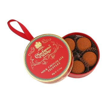 Charbonnel Et Walker Milk Truffle Hanging Bauble 60g                                      