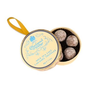 Charbonnel Et Walker Milk Sea Salt Caramel Truffle Hanging Bauble 60g 