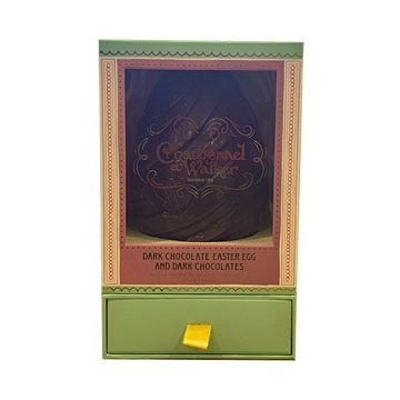 Charbonnel Et Walker Dark Chocolate Egg With Dark Chocolate Truffles 335g