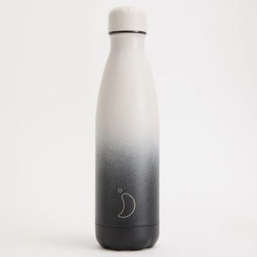 Chilly’s Gradient Black Pebble Water Bottle 500ml