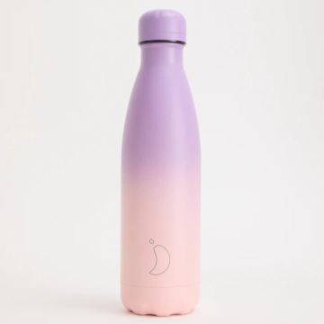 Chilly’s Gradient Peach Purple Water Bottle 500ml