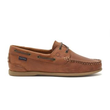 Penang Boat Shoe Dark Tan 4