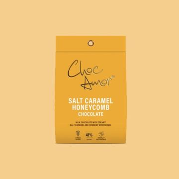 Choc Amor Salt Caramel & Honeycomb 90g
