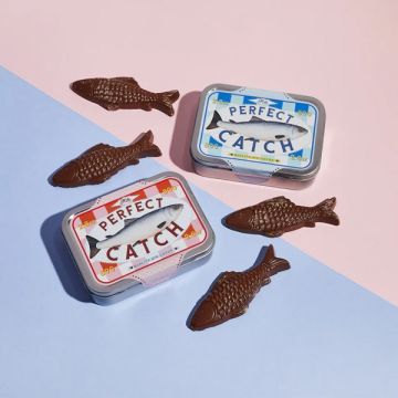 The Chocolate Gift Co - Perfect Catch Fish Blue 80g