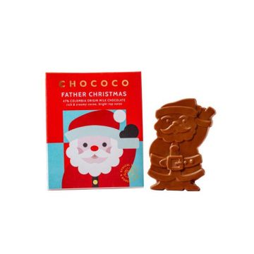 Chococo 47% Milk Chocolate Santa Shape 65g