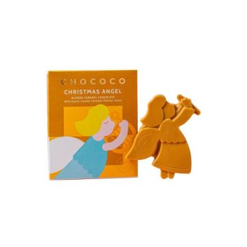 Chococo Caramelised Blonde Chocolate Festive Angel Shape 65g