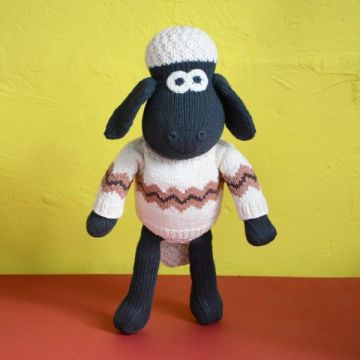 ChunkiChilli Shaun The Sheep Hand-Knitted Soft Toy