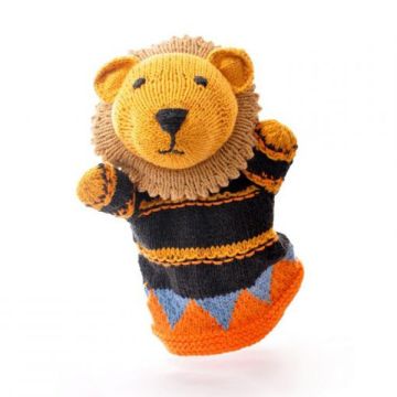 ChunkiChilli Lion Knitted Hand Puppet