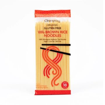 Clearspring Gluten Free Brown Rice Noodles 200g