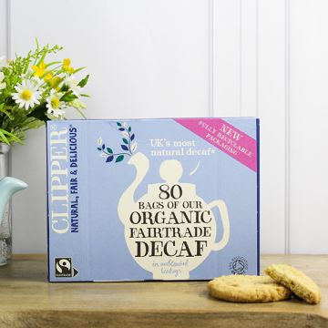 Clipper Organic Decaffeinated Tea 80 Bags