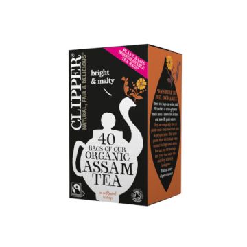 Clipper Organic Assam Bags 40s