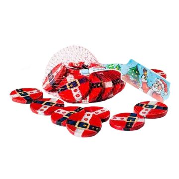 Milk Chocolate Santa Coins 90g