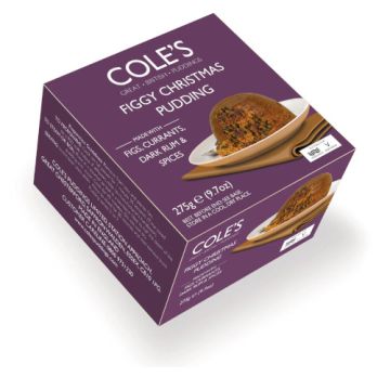Coles Figgy Christmas Pudding 275g