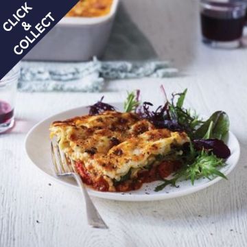 Cook Roasted Vegetable Lasagne Serves 1