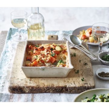Cook Smoked Haddock & Bacon Gratin Serves 2