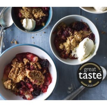 Cook Bramley Apple & Blackberry Crumble Serves 2