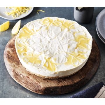 Cook Lemon Cheesecake Seves 10-12