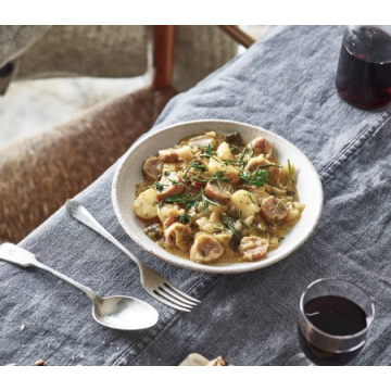 Cook Sausage Casserole Serves 1
