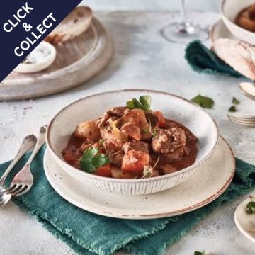 Cook Lamb Casserole with New Potatoes Serves 1