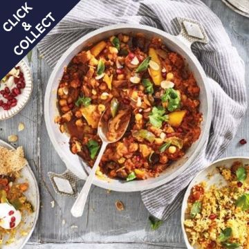 Cook Vegetable and Chickpea Tagine Serves 2