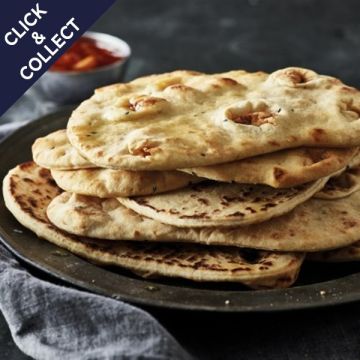 Cook Plain Naan Serves 2