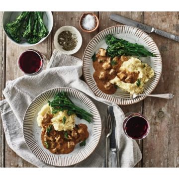 Cook Beef Stroganoff Serves 4