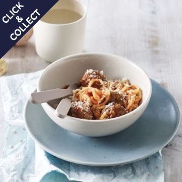 Cook Kids Meatballs and Spaghetti Serves 1