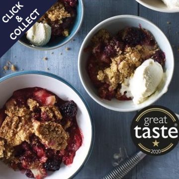 Cook Bramley Apple & Blackberry Crumble Serves 6