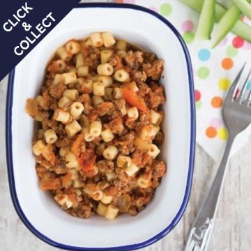 Cook Kids Pasta Bolognese Serves 1