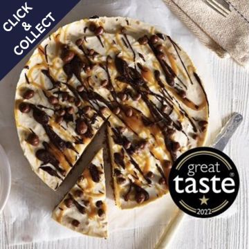 Cook Salted Caramel, Chocolate & Honeycomb Cheesecake Serves 2