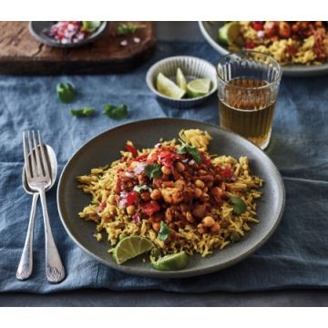 Cook Roasted Vegetable and Chickpea Curry Serves 1