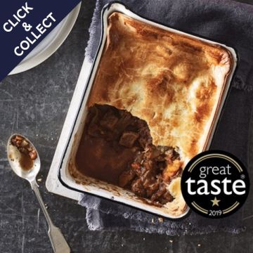 Cook Steak and Red Wine Pie Serves 4