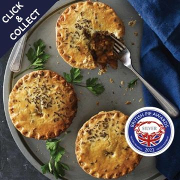 Cook Roasted Veg, Lentils & Kale Pie Serves 1
