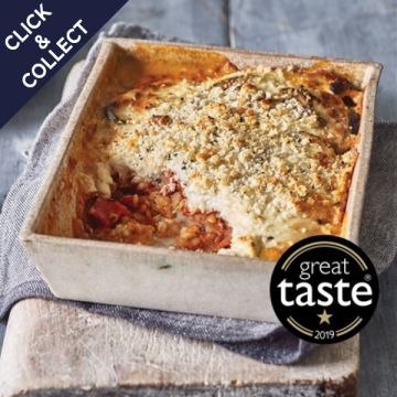 Cook Red Lentil & Aubergine Moussaka Serves 2