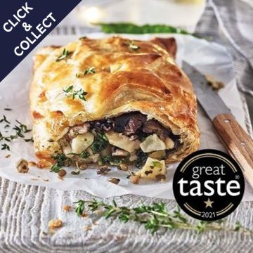 Cook Portobello Mushroom Wellington Serves 2