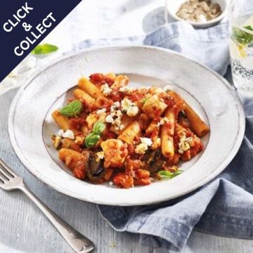 Cook Halloumi & Arrabbiata Pasta Bake Serves 1