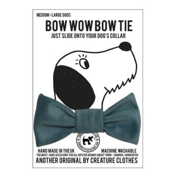 Creature Clothes Dog Bow Tie Duck Egg Velvet