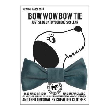 Creature Clothes Dog Bow Tie Duck Egg Velvet Standard