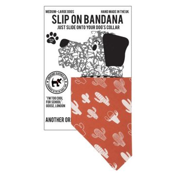 Creature Clothes Slip On Bandana Cactus M/L