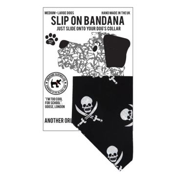 Creature Clothes Slip On Bandana Pirate M/L