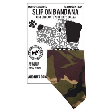 Creature Clothes Slip On Bandana Camouflage M/L