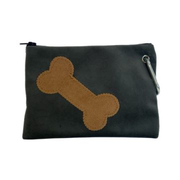 Creature Clothes Treats Pouch Sage Grey/Tan One Size