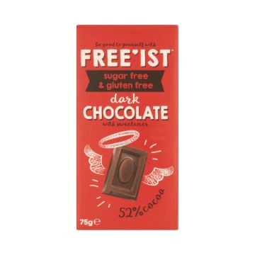 Free'ist Dark Chocolate Sugar Free 75g