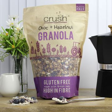 Crush Chocolate & Roasted Hazelnut Granola 500g